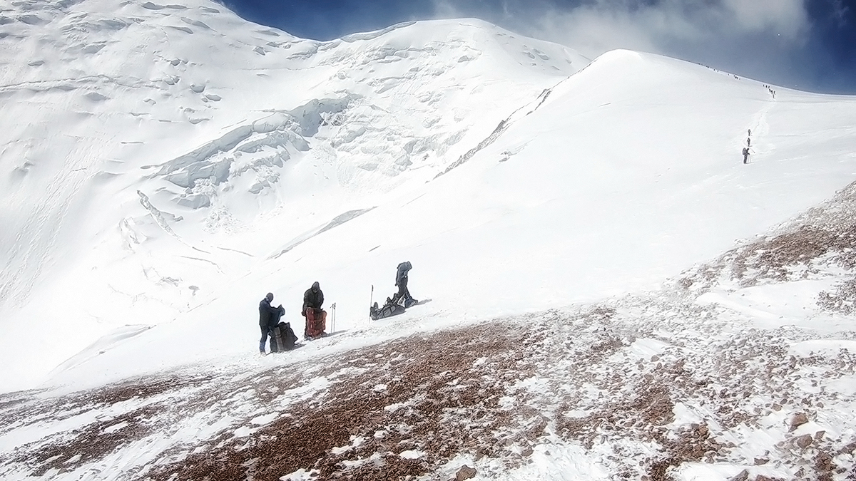 Independent ascent to Lenin Peak 7134m. [Part IV] - My, Mountaineering, Mountain tourism, Climbing, Pamir, Lenin Peak, Travels, Extreme, Longpost