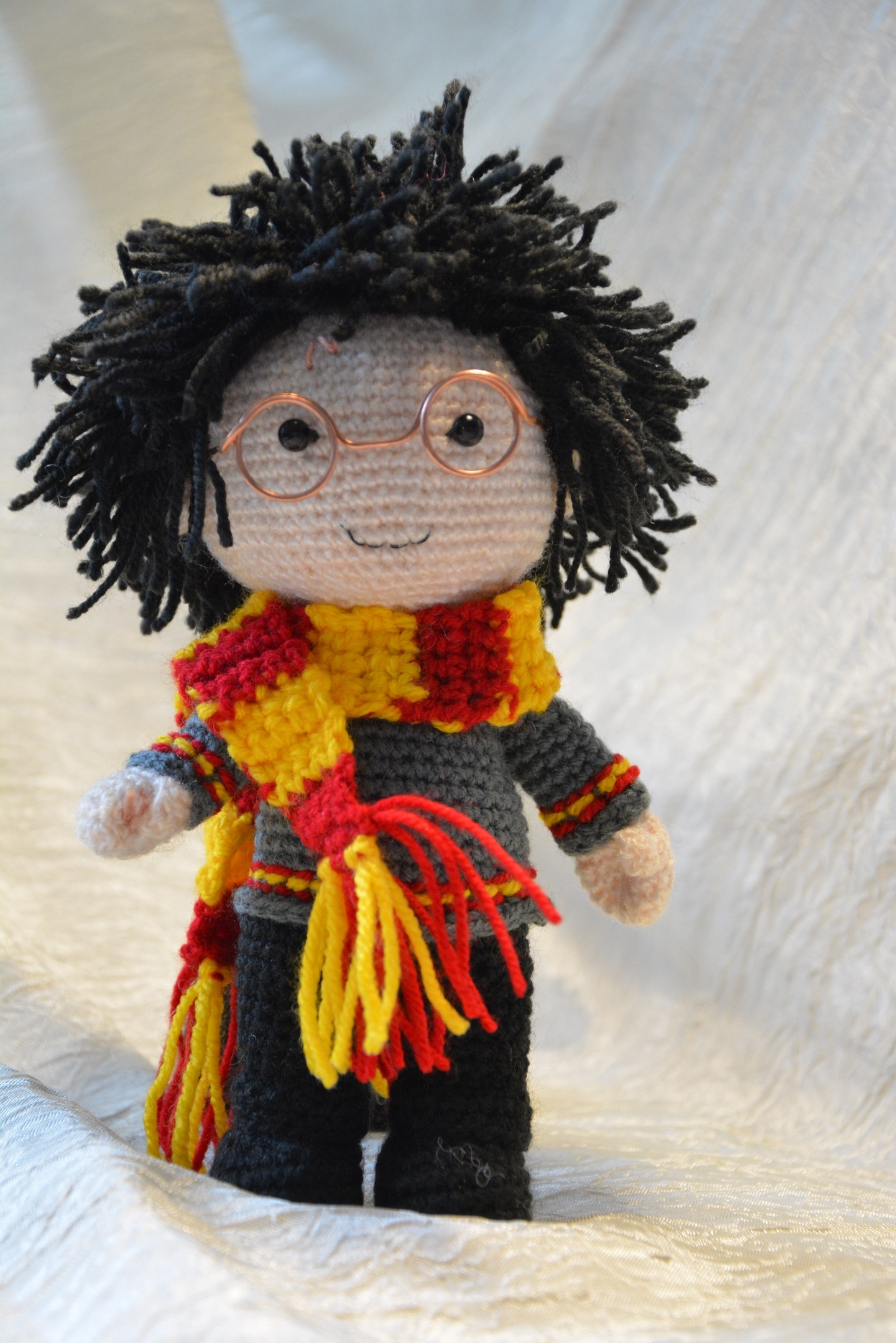 Harry Potter - My, Needlework without process, Amigurumi, Crochet, With your own hands, Needlework, Harry Potter