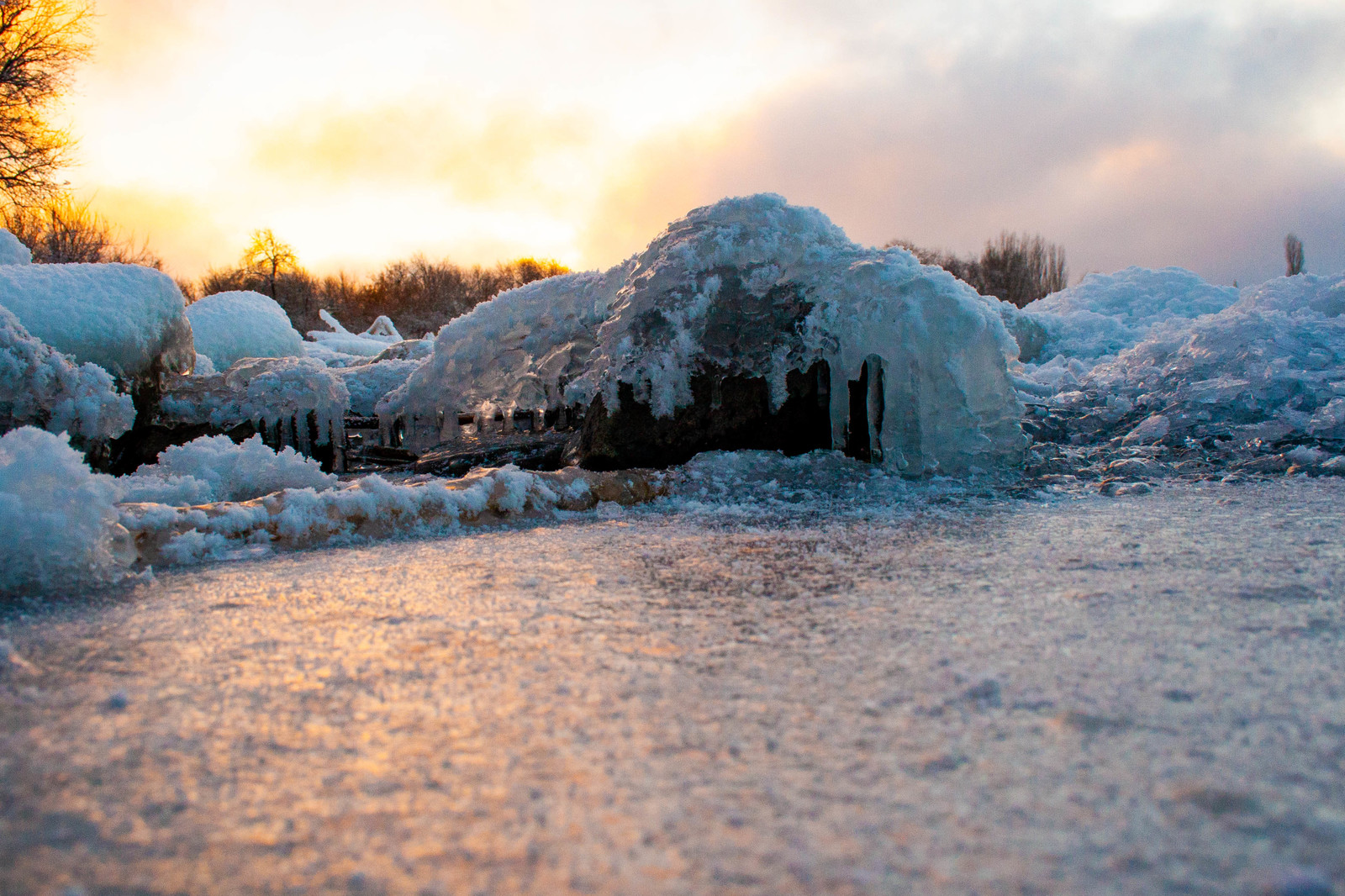 Zimushka - My, Volga, Beginning photographer, I want criticism, Ice, Winter, Longpost, The photo, Volga river