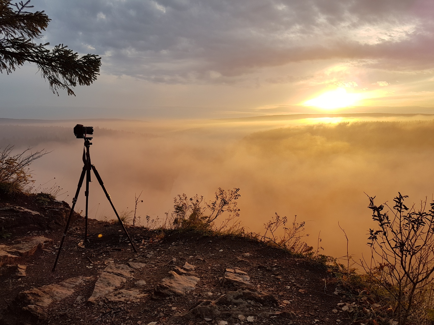 Landscape in the frame - My, Usva pillars, Usva, Perm Territory, The photo, Photographer, Landscape, dawn, Mobile photography