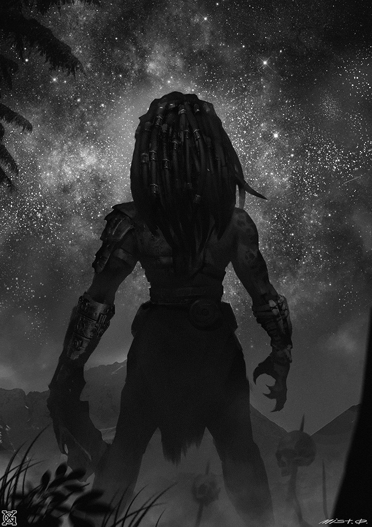 Predator. - Art, Mist XG, Predator, Rule 63, Longpost