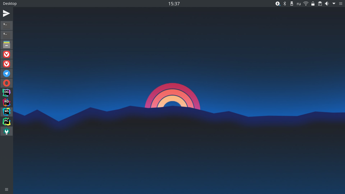 Lamp ubunta - My, Ubuntu, Linux, Kde, Kde neon, Customization, Hyde, Longpost