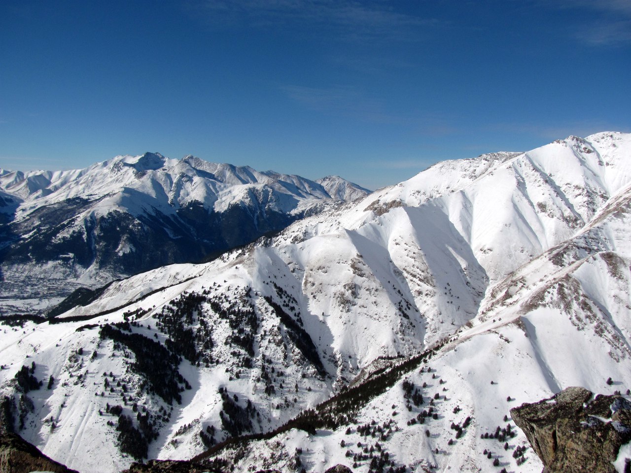 Winter hike along Teberda - My, The mountains, Tourism, Travel across Russia, Travels, Longpost