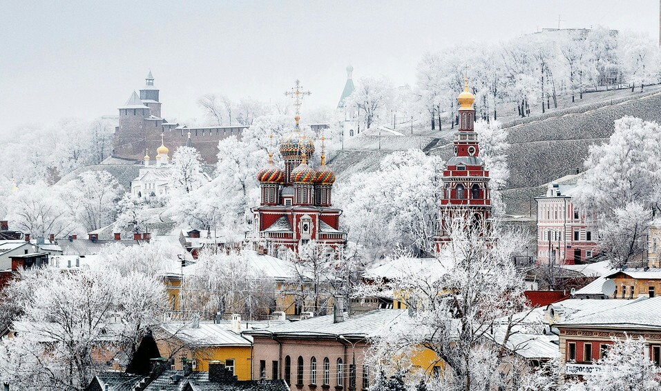 Winter in Nizhny Novgorod - Nizhny Novgorod, Winter, Snow, Russia, beauty, Nature, beauty of nature, The photo