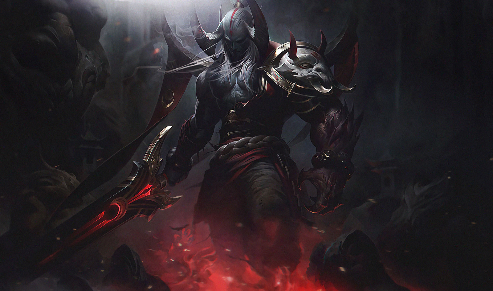 Blood Moon Aatrox - atrox, Aatrox, League of legends, Image, Skins, Bloodmoon, moon, Art