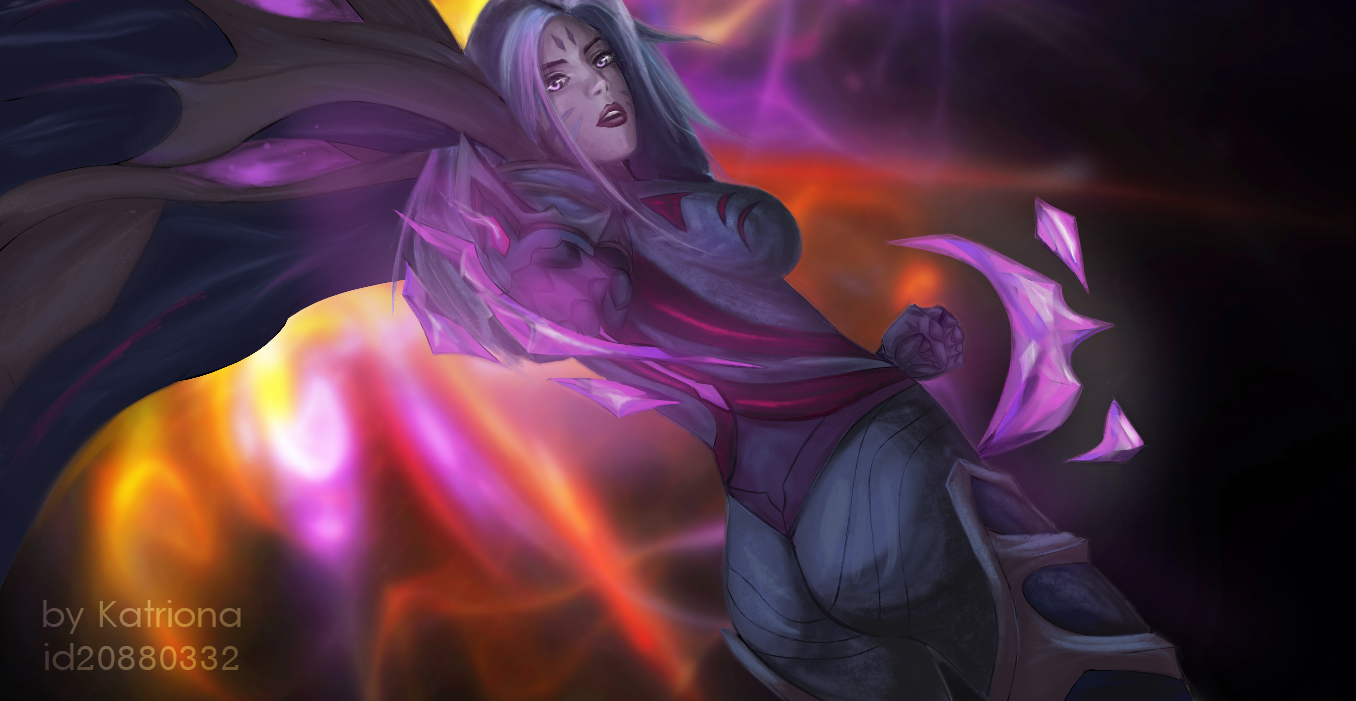 Kai'Sa (Kai'Sa) - My, League of legends, Kaisa, Art, , Fan art