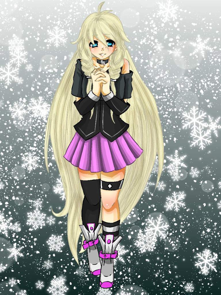 Senpai, I'm cold.... - Anime, Not anime, Vocaloid, Ia, Anime art