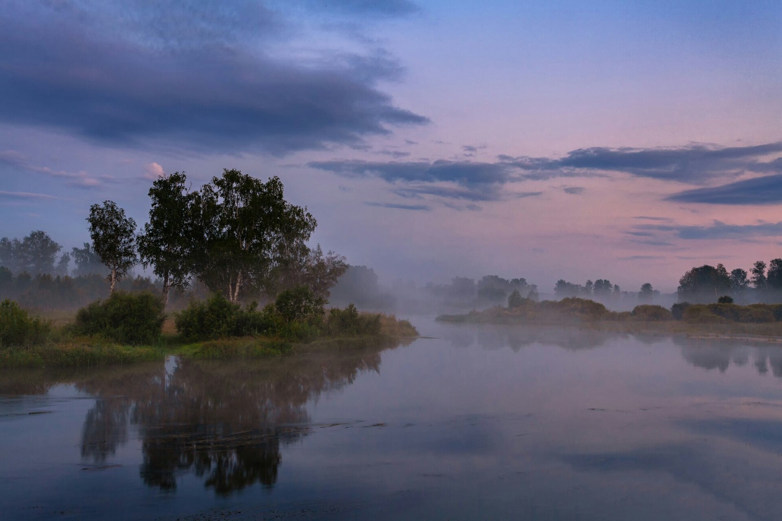 In the morning before dawn - My, Miass River, Southern Urals, Landscape, Summer, Chelyabinsk region, Longpost