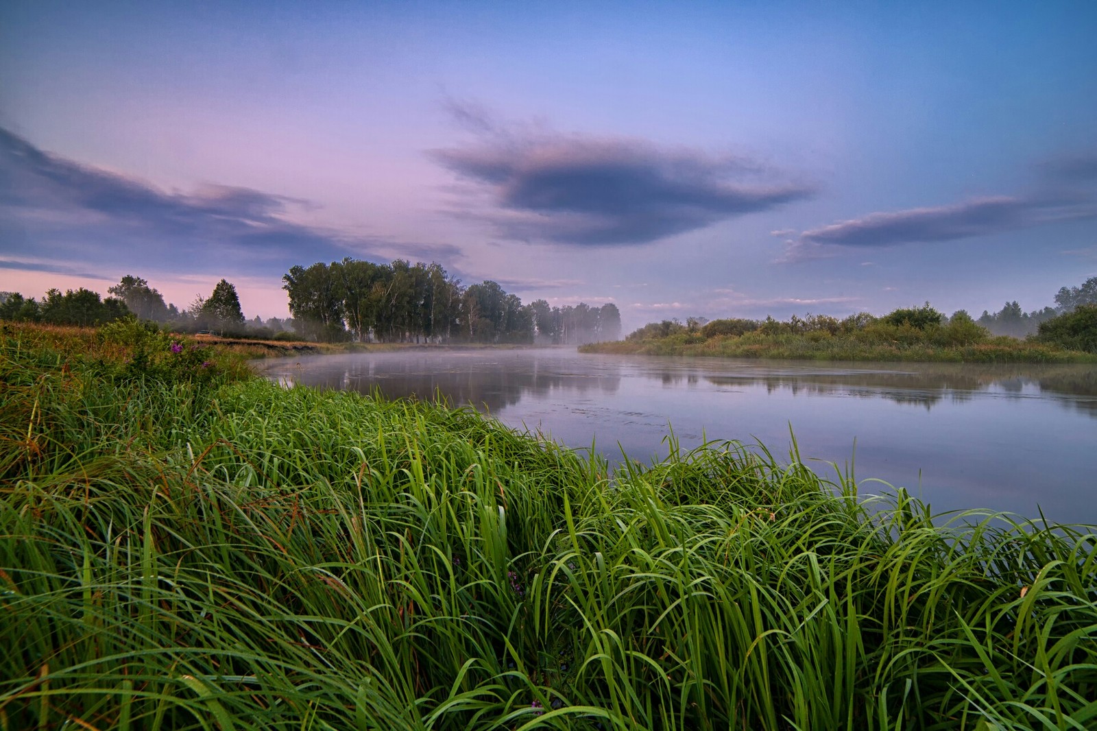 In the morning before dawn - My, Miass River, Southern Urals, Landscape, Summer, Chelyabinsk region, Longpost