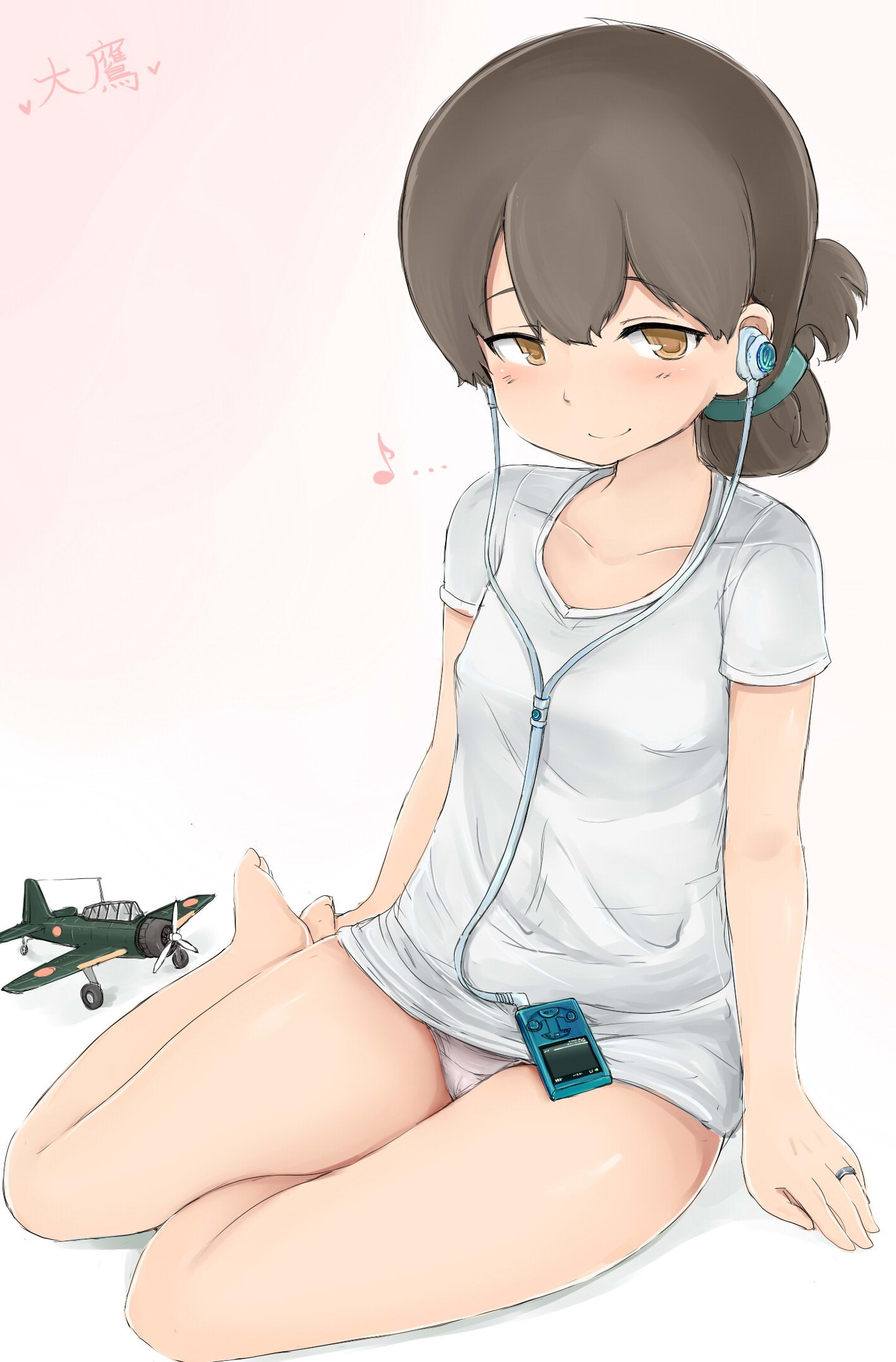 Kasuga Maru - NSFW, Kantai Collection, Kasuga Maru, Anime Art, Этти, Аниме, Арт