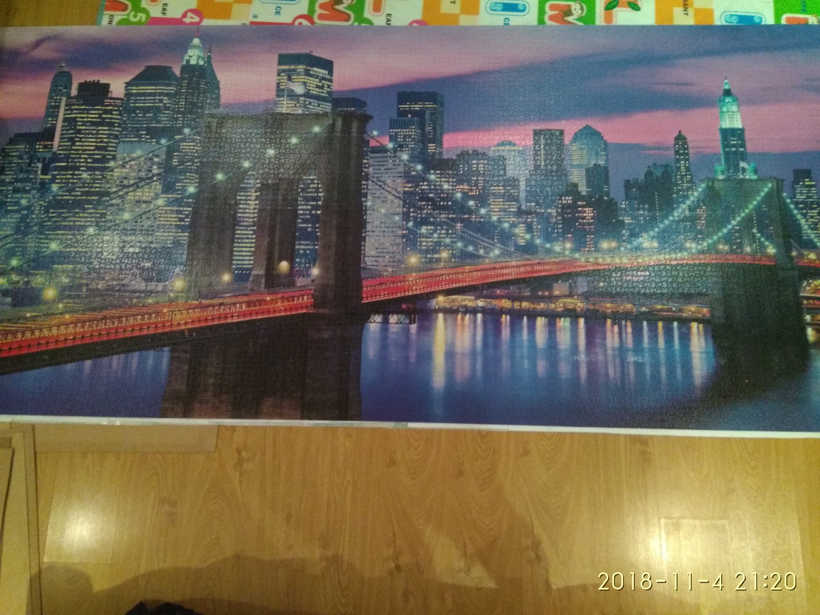 Puzzle - My, Puzzle, New York, Painting, Longpost