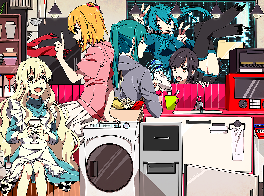 -Women's Association- - Anime, Not anime, Anime art, Kagerou project, Mekakucity Actors, , Pixiv