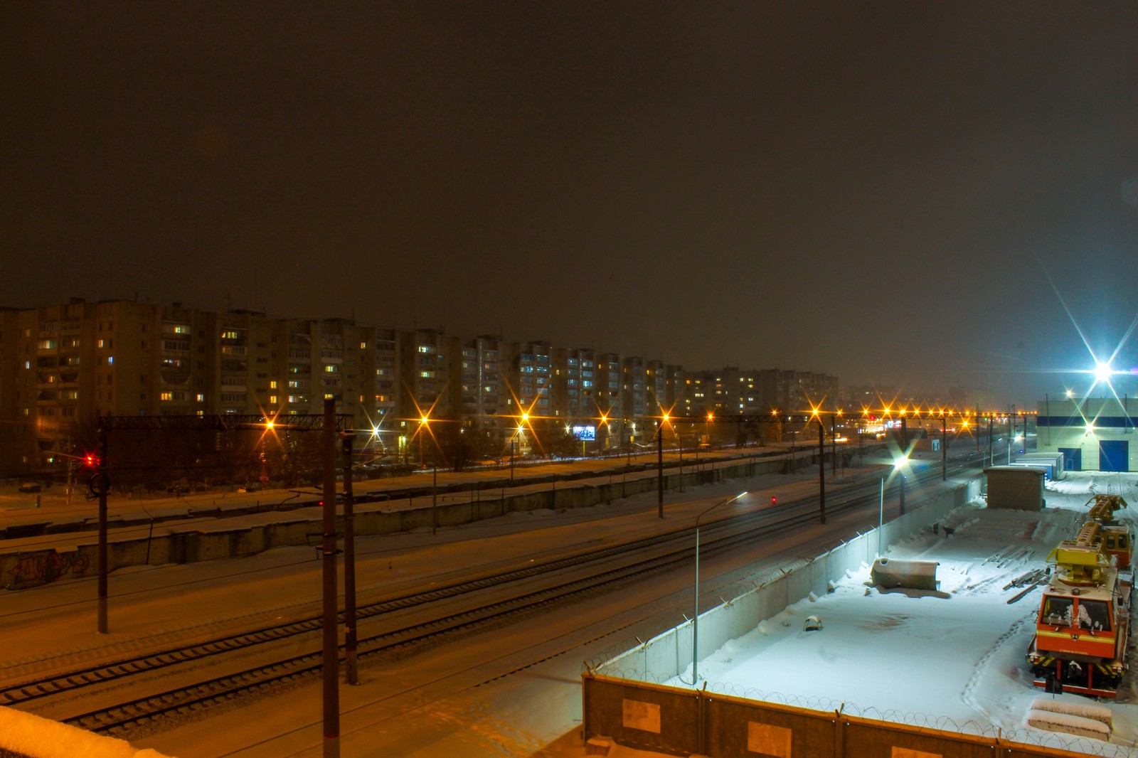 night walk - My, Dzerzhinsk, Canon 1300d, 18-55 kit, Night, The photo, Longpost