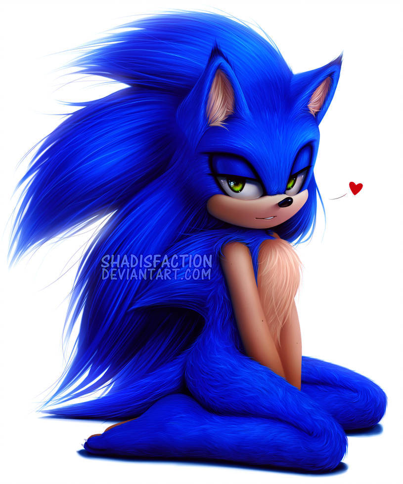 Sonic - Ежик Соник, Femboy, Its a trap!, Арт, Shadisfaction