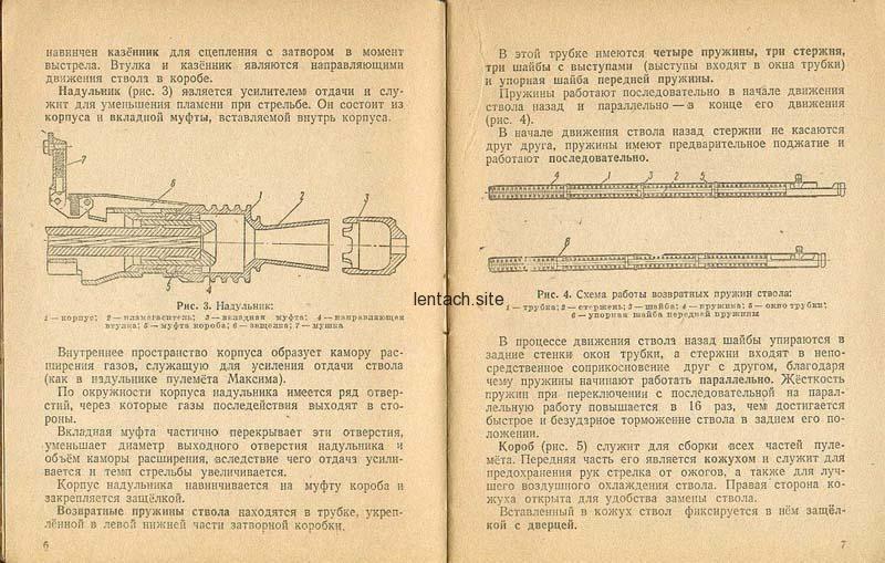 Guide to the use of the German single machine gun MG-42. VI NKO USSR 1944 - Weapon, Machine gun, , Longpost