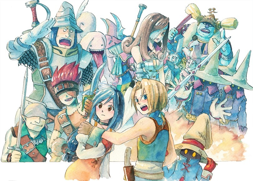 Final fantasy - Games, Art, Final Fantasy, Final Fantasy IX, Fan art, Computer games, From the network, Longpost