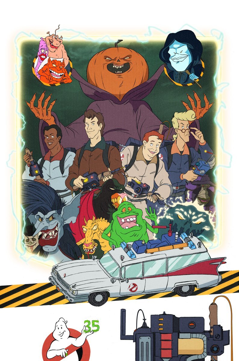 For the 35th anniversary of the Ghostbusters - Longpost, IDW, Ghostbusters, , Extreme Ghostbusters, 