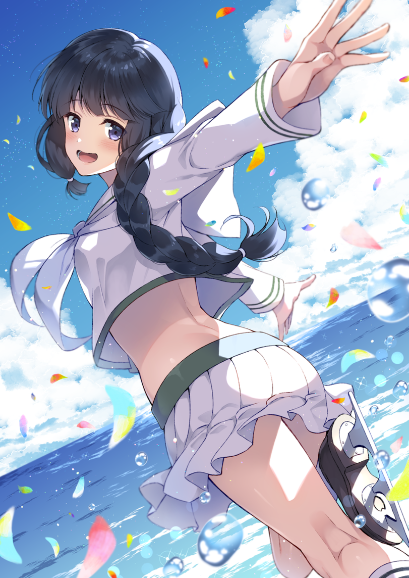 Torpedo Cruiser - Kantai Collection, Аниме, Anime Art, Kitakami