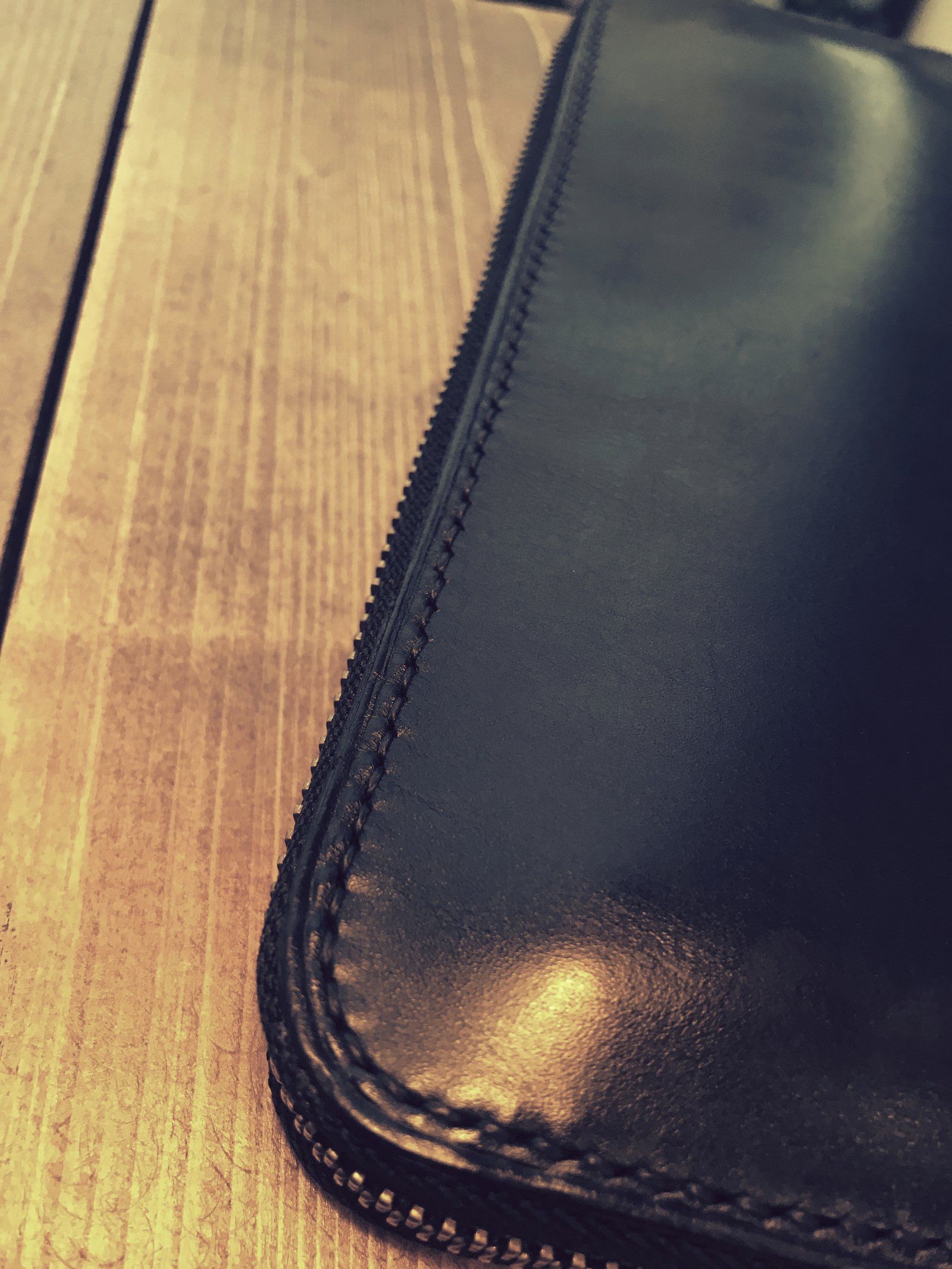 Leather men's clutch - My, Clutch, Men's clutch, Leather clutch, Leather, Presents, Video, Longpost