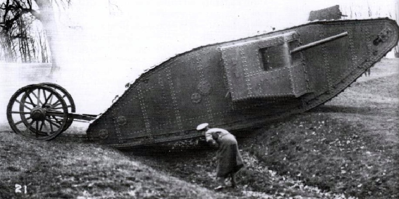 A7V - Kaiser's fierce squares - Cat_cat, Longpost, Story, World War I, Tanks