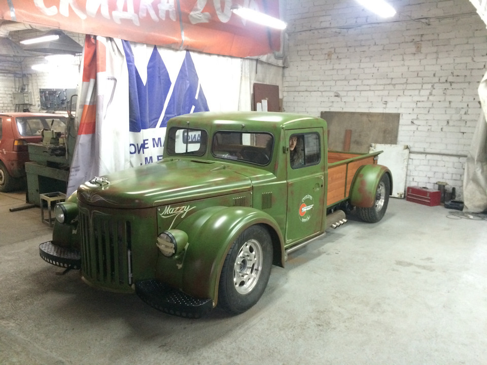 Hot rod from the Soviet truck MAZ 502 - Maz, Hot Rod, Custom, Longpost, Drive2, Customization