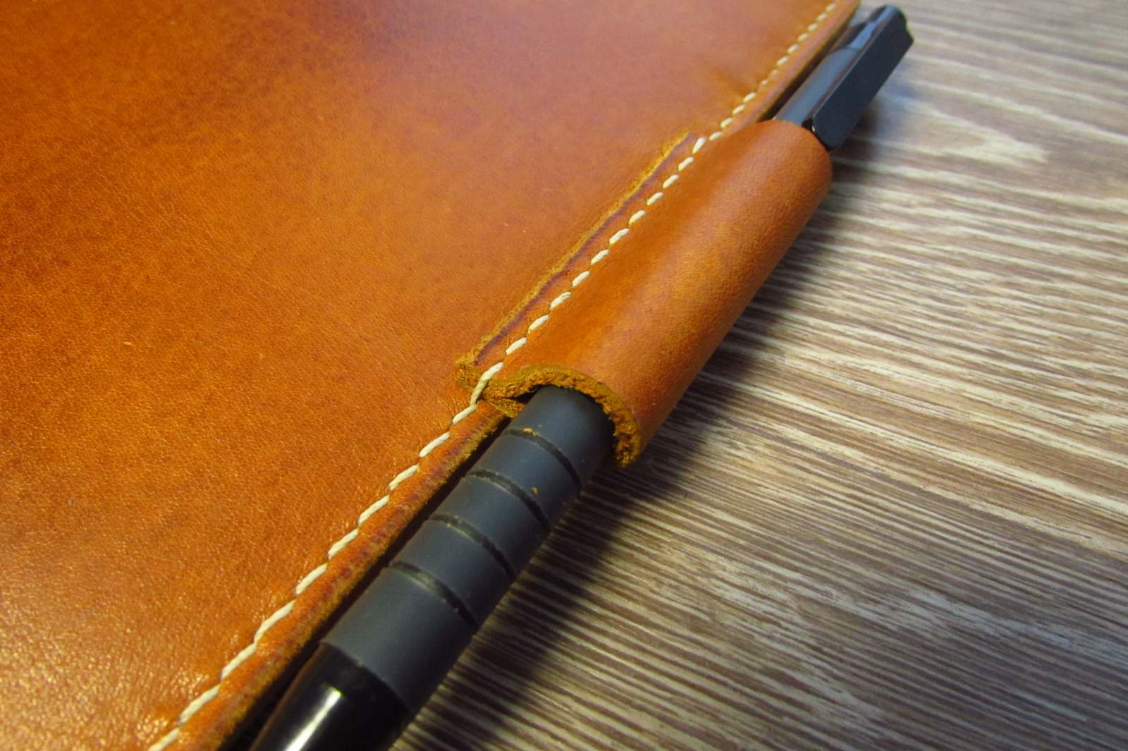 I made a cover for my diary. - My, Cover, Leather, Handmade, Needlework without process, Presents, Longpost