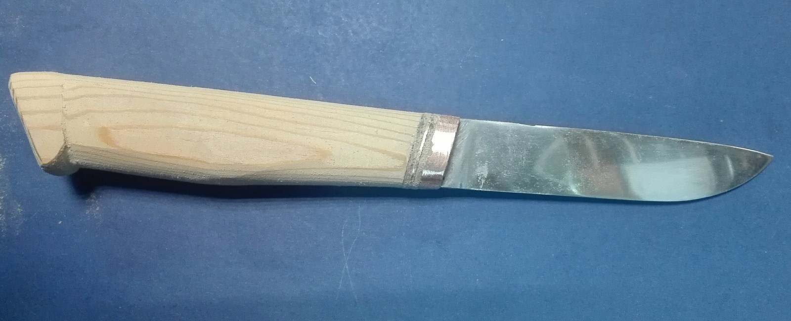 Finnish type knife - My, Knife, With your own hands, Longpost