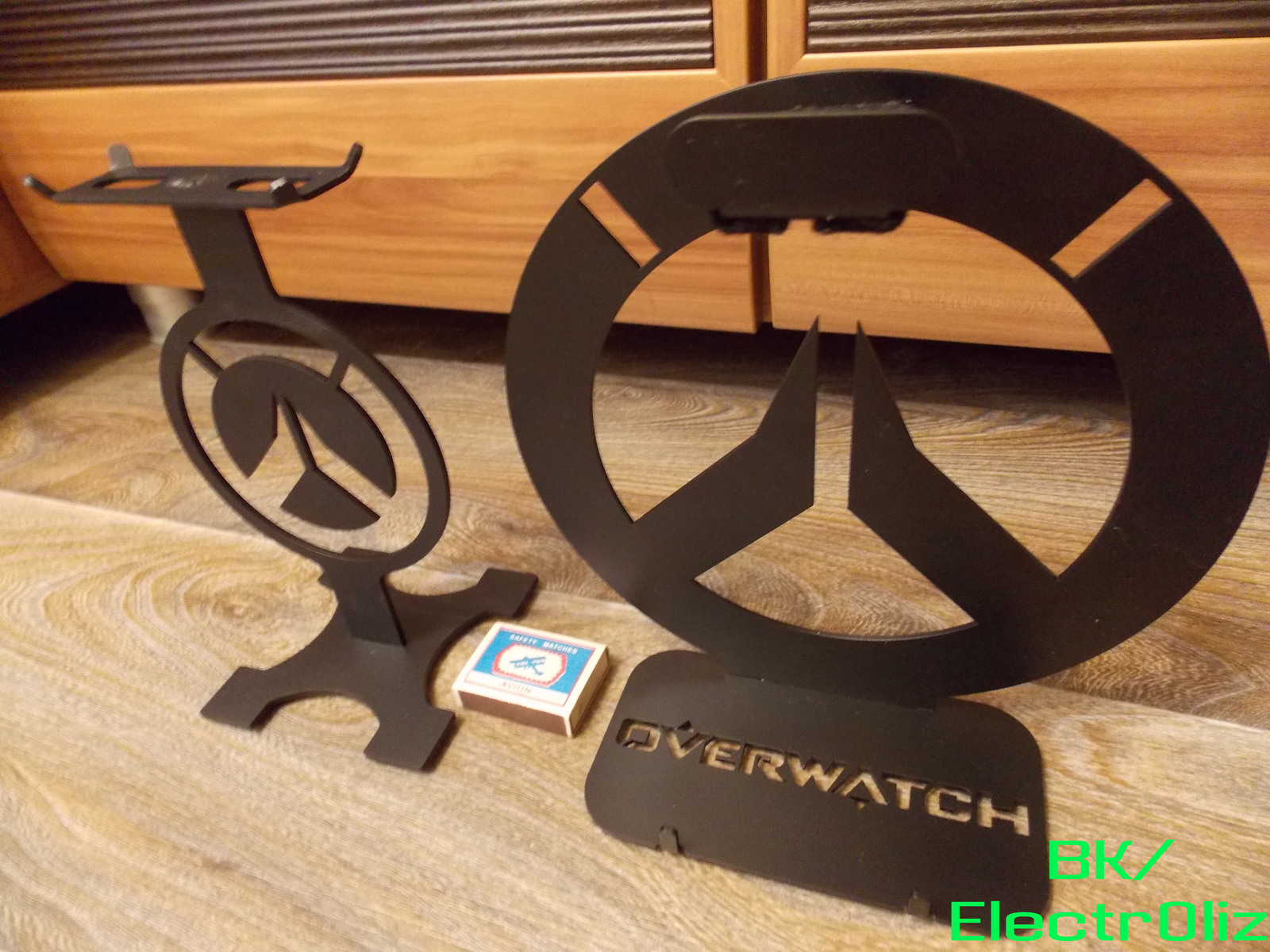 Headphone stands ch.5 (Overwatch) - My, Stand, Headphones, Overwatch, Needlework without process, Longpost