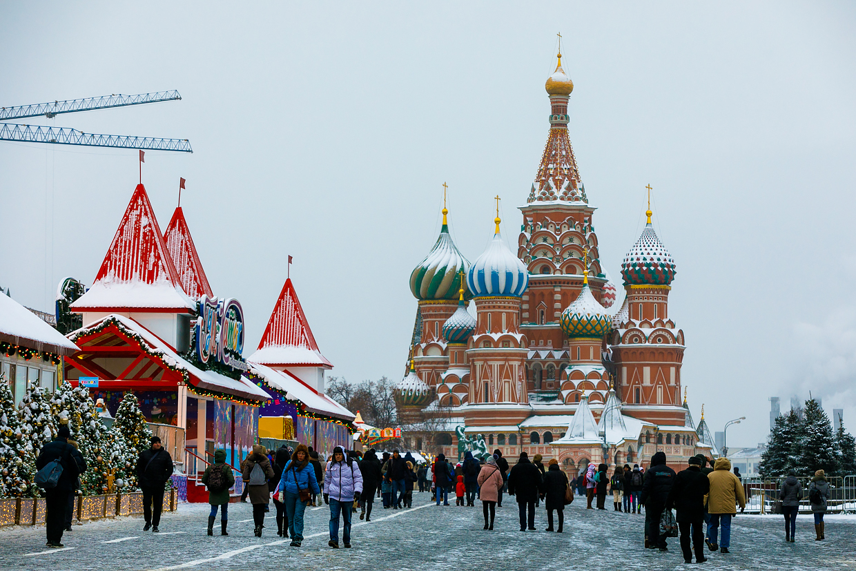 Excursion 23 km along the streets of Moscow - My, Moscow, the Red Square, New Year, Primdiscovery, Longpost