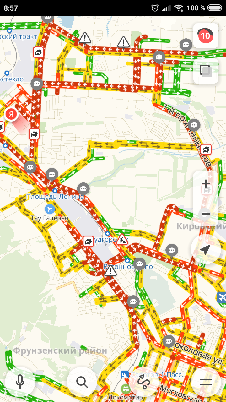 Why is this city cursed? - My, Saratov, Traffic jams, Road, Badly, Negative, Longpost