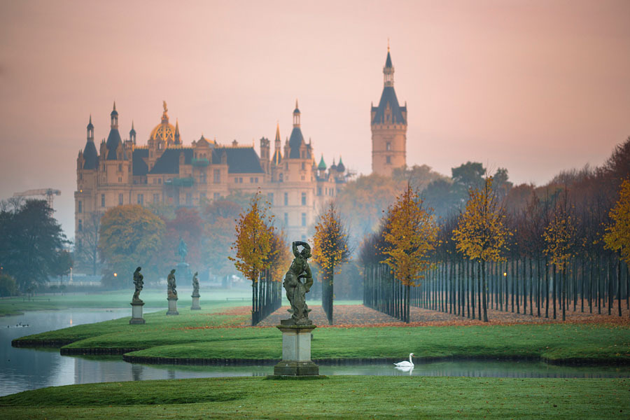 Schwerin Castle - Lock, Germany, , , Architecture