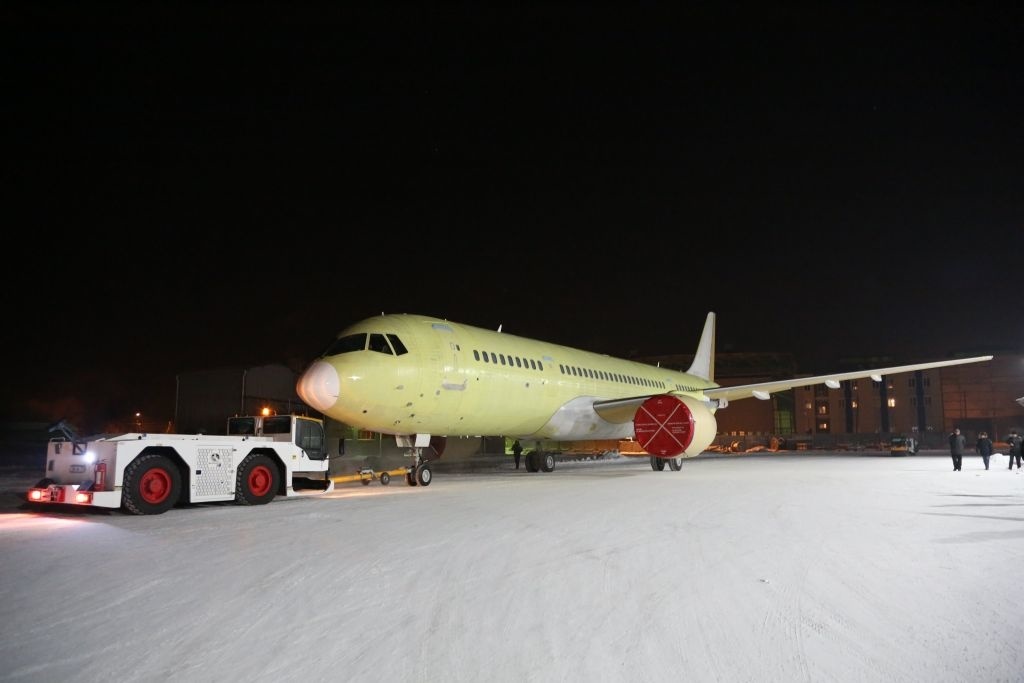 The construction of the third aircraft MS-21-300 for flight tests has been completed - MS-21-300, , Oak, Aviation, Russia, Production, Russian production