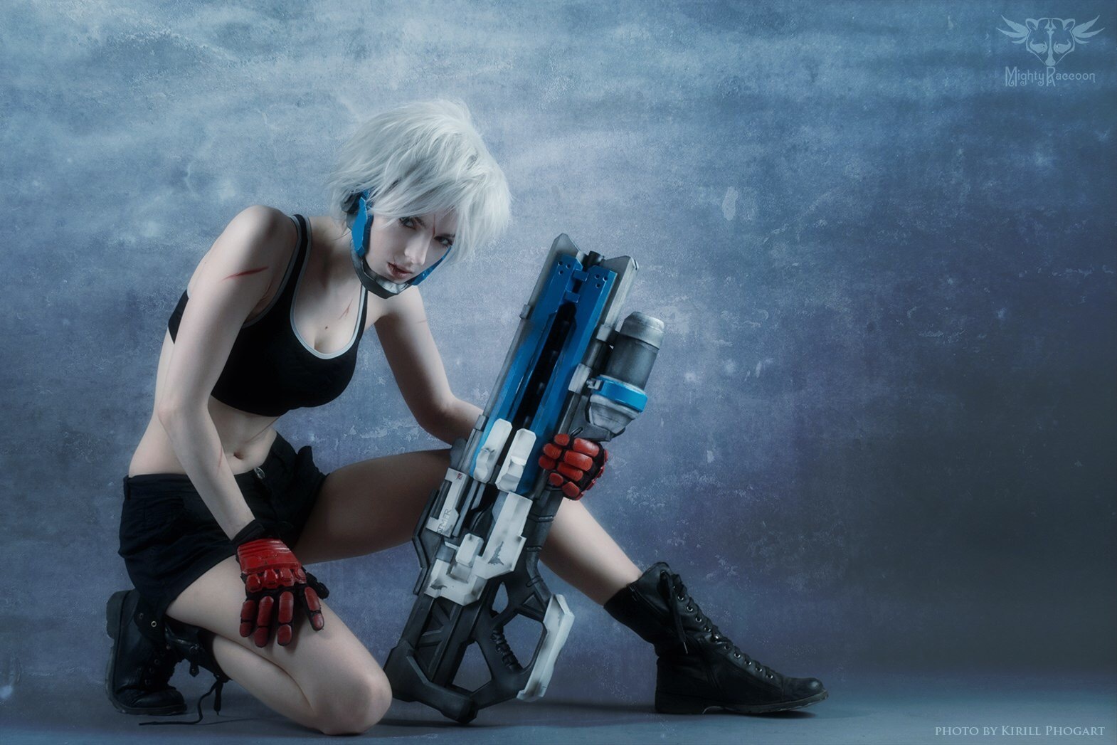 Fem!Soldier76 by MightyRaccoon - Cosplay, Overwatch, Soldier 76, Mightyraccoon, Longpost