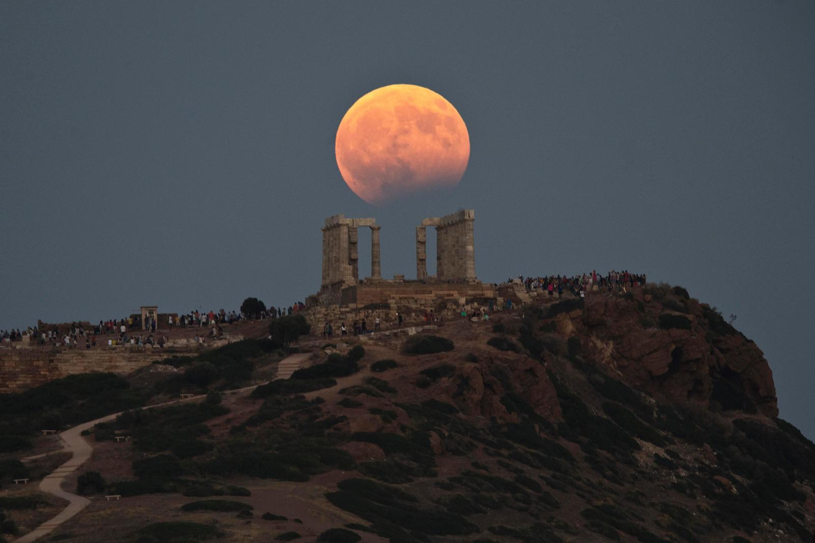 Moon eclipse - moon, Eclipse, The photo, Night