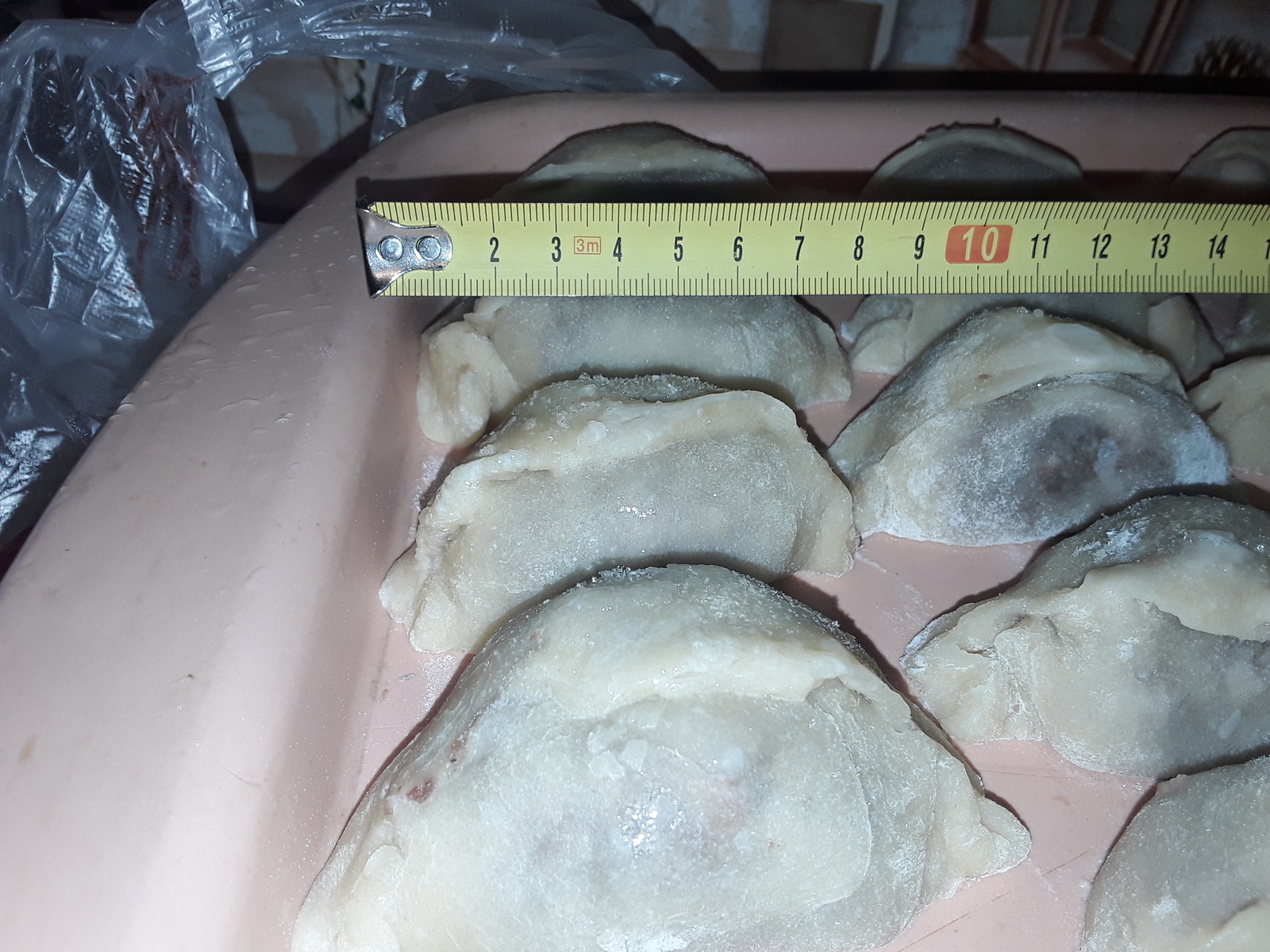 Severe Chelyabinsk dumplings. I blurted out myself. - My, Dumplings, Ural dumplings, New Year