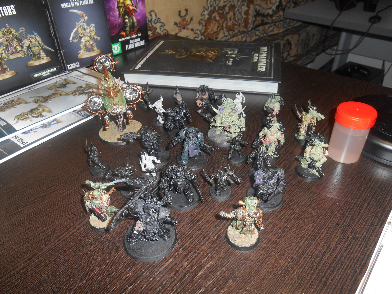 How I spent the New Year - My, Wh other, Wh miniatures