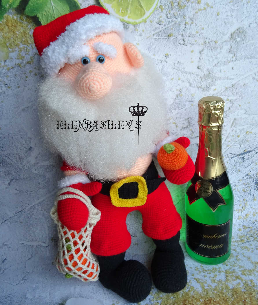 Happy New Year! - My, Santa Claus, freezing, New Year, Tangerines, Funny people