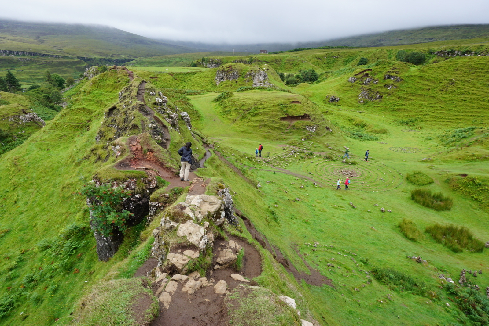 Scotland by car. Day 3 - My, Travels, Nature, Scotland, The photo, beauty of nature, Greenery, Fog, Landscape, Longpost