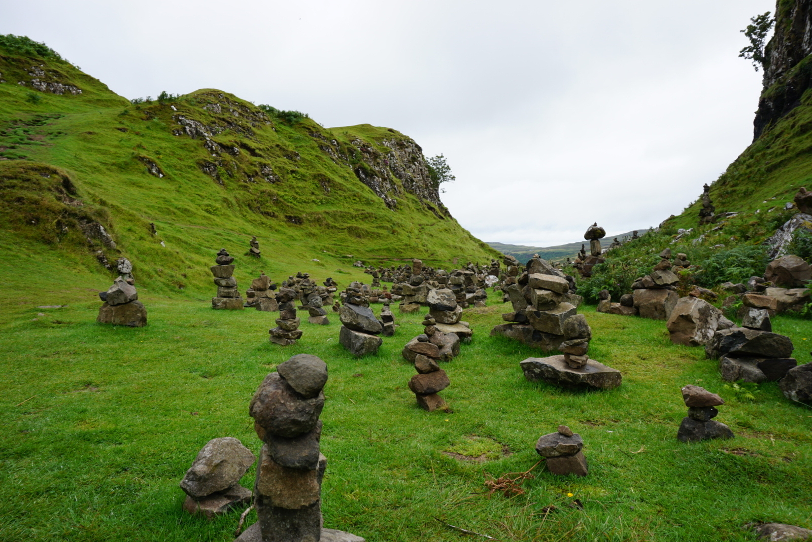 Scotland by car. Day 3 - My, Travels, Nature, Scotland, The photo, beauty of nature, Greenery, Fog, Landscape, Longpost