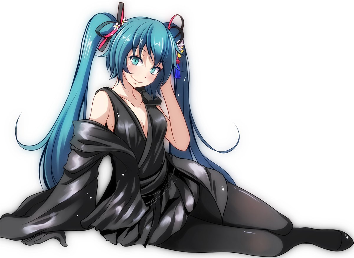 So beckons this demonic smile - Anime, Not anime, Vocaloid, Hatsune Miku, Anime art, 