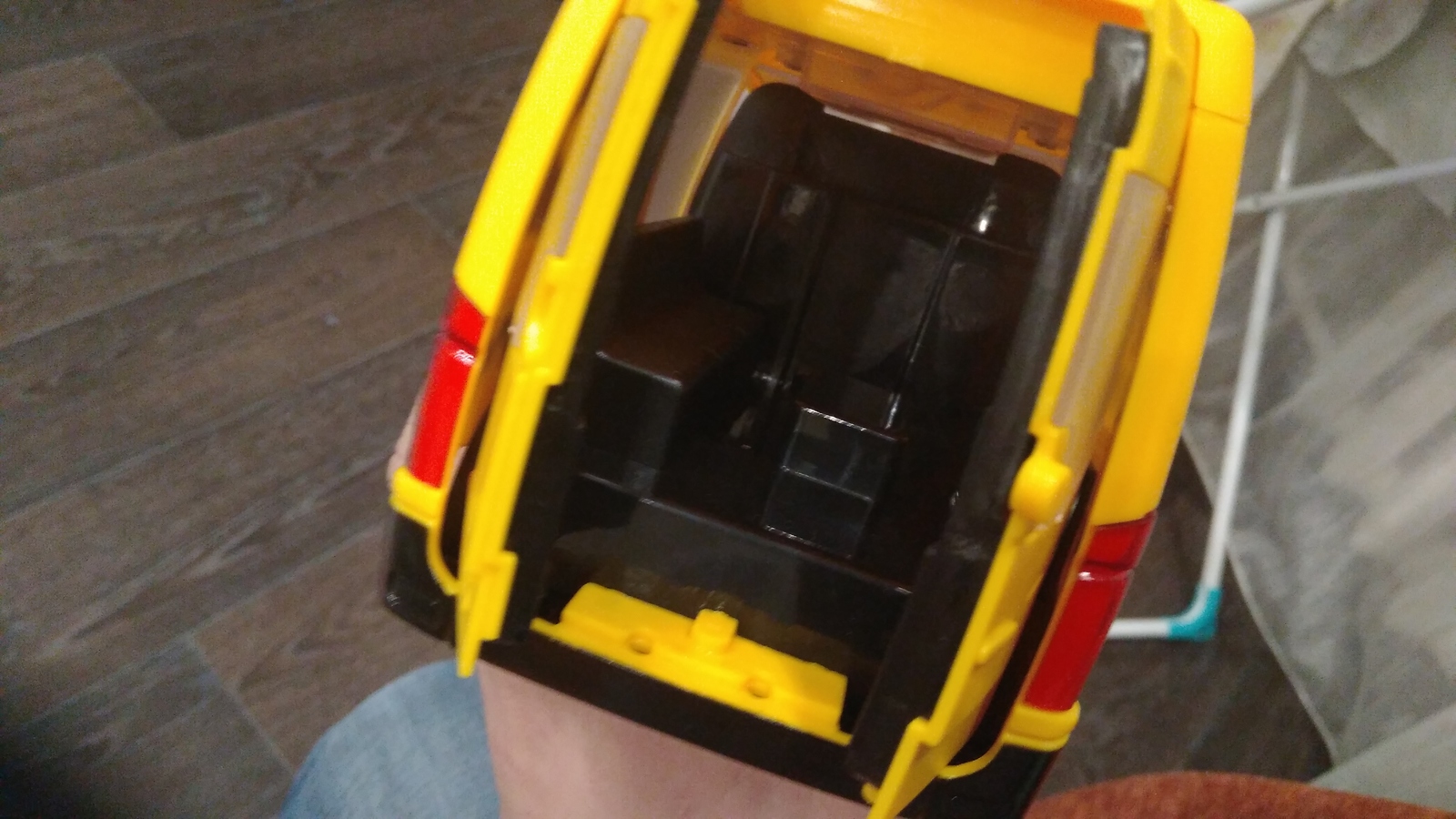 Everything seems to be fine until you look inside - My, Taxi, Toy car