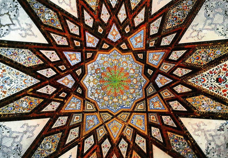 Architectural hypnosis in mosques. - Mosque ceilings, Architecture, Constructions, Longpost