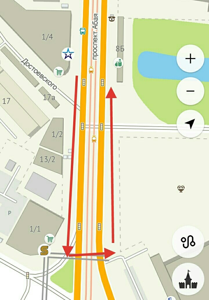 Problematic pedestrian crossing in Ust-Kamenogorsk - Crosswalk, Ust-Kamenogorsk, Петиция, Longpost