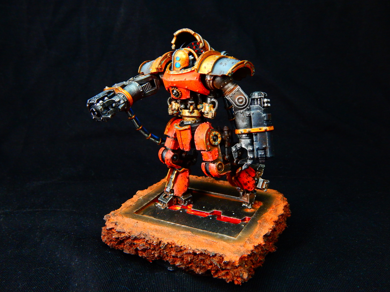 Domitar Battle Automata - My, Warhammer 40k, Wh miniatures, Wh painting, Miniature, Painting miniatures, Adeptus Mechanicus, Longpost