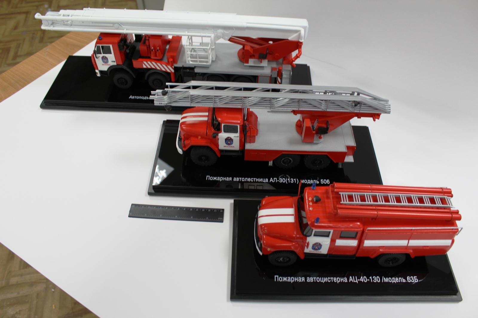 fire truck models - My, Models, Layout, Scale model, Fire engine, Stand modeling, Longpost