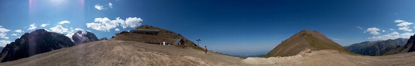 Перевал - Перевал, Горы, Панорама