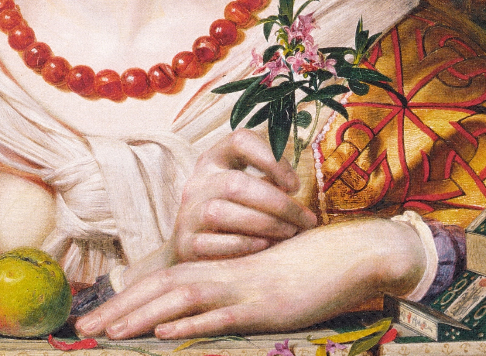 Women's hands in the paintings of the Pre-Raphaelites - Painting, Arms, Pre-Raphaelites, Longpost