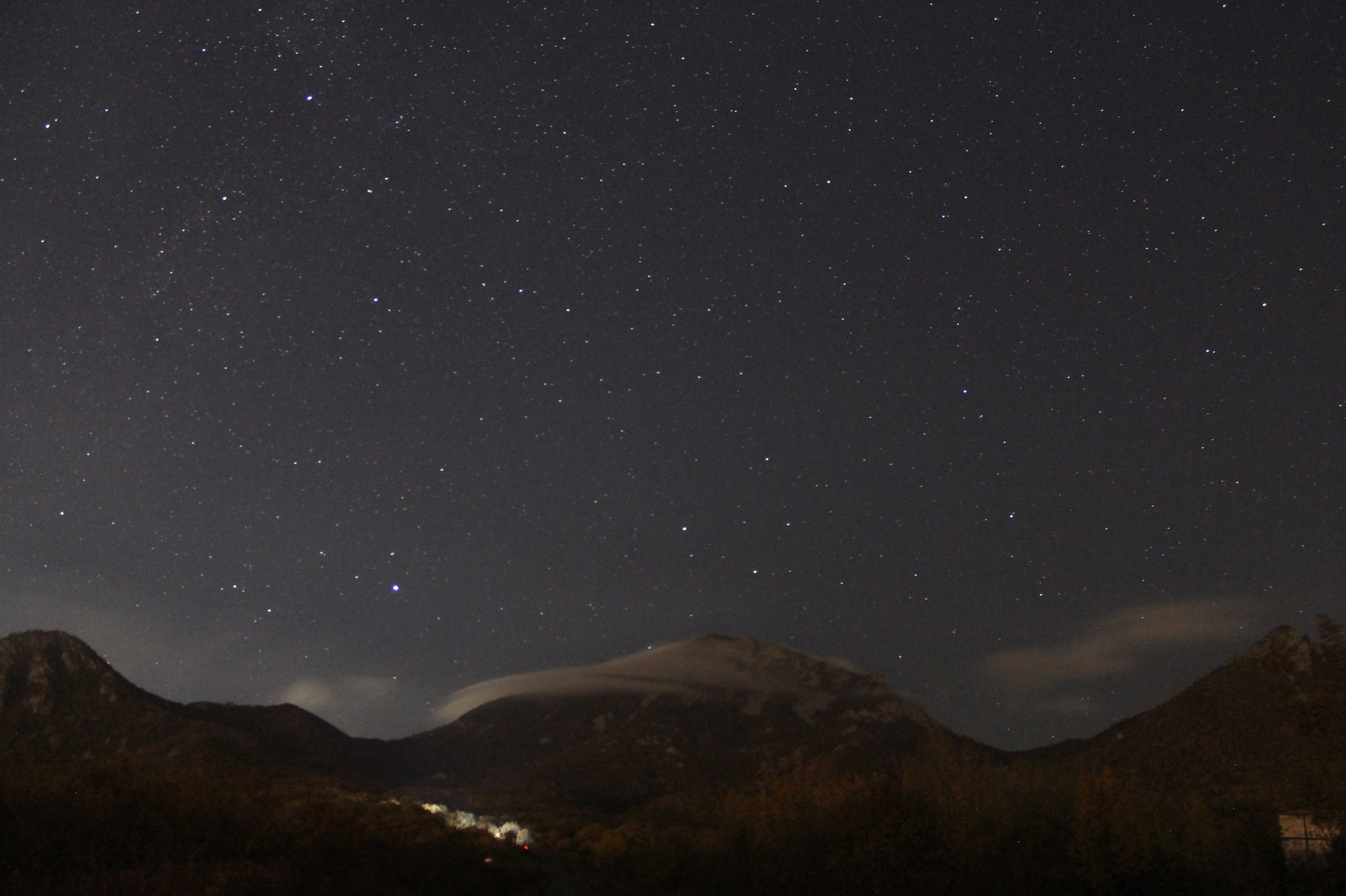 Night Pyatigorsk from Mount Beshtau. Do you love starry skies? - My, Pyatigorsk, Starry sky, The photo, Caucasian Mineral Waters, Longpost