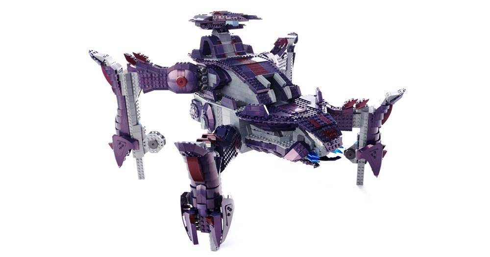 Lego Exile Scarab (Halo wars 2) - My, Halo, Lego, Halo Wars 2, Megabloks, Mega Blocks, LEGO digital designer, Constructor, Games, Longpost