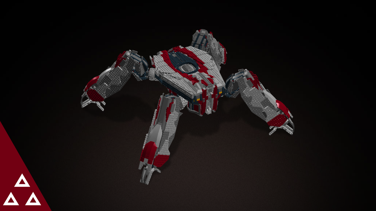 Lego Exile Scarab (Halo wars 2) - My, Halo, Lego, Halo Wars 2, Megabloks, Mega Blocks, LEGO digital designer, Constructor, Games, Longpost